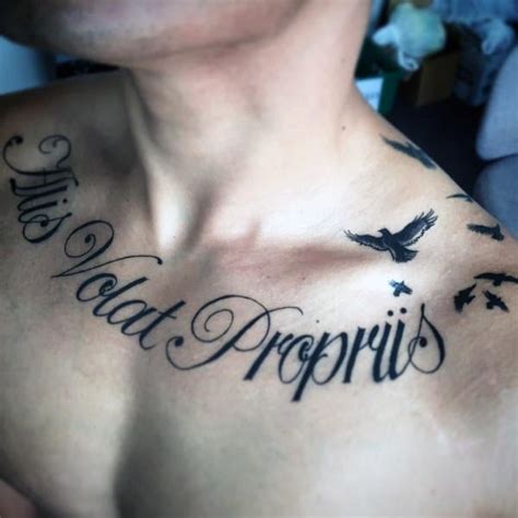 50 Tatuajes en la clavícula para HOMBRES